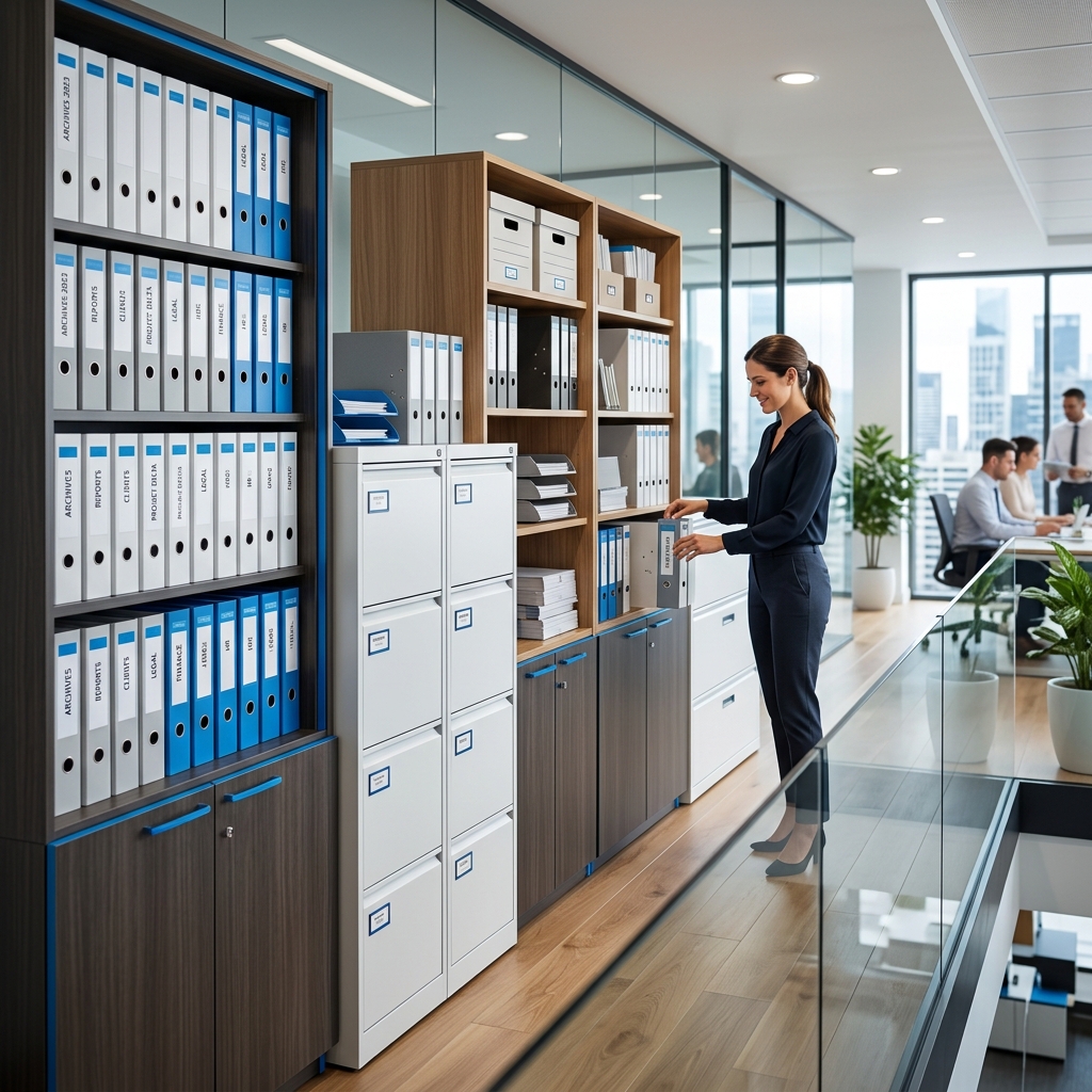 Al Bait Filing & Storage Banner - Smart Filing. Seamless Storage.